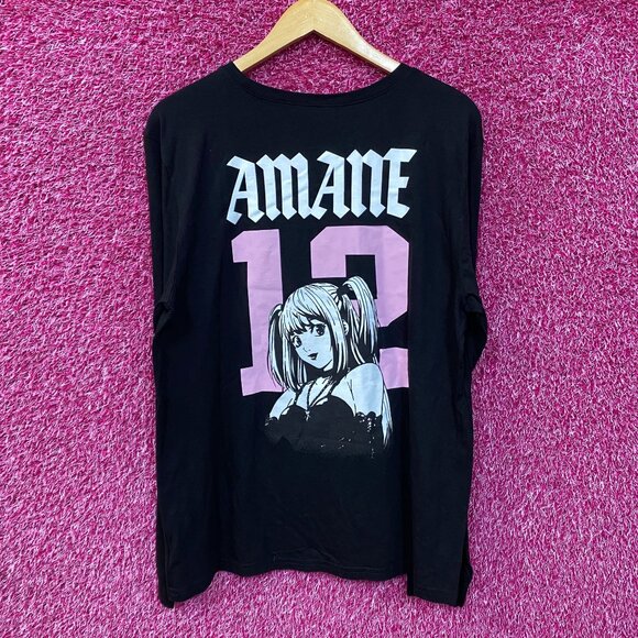 Death Note Kira Misa Amane Anime Long Sleeve T-Shirt XL - Picture 3 of 5